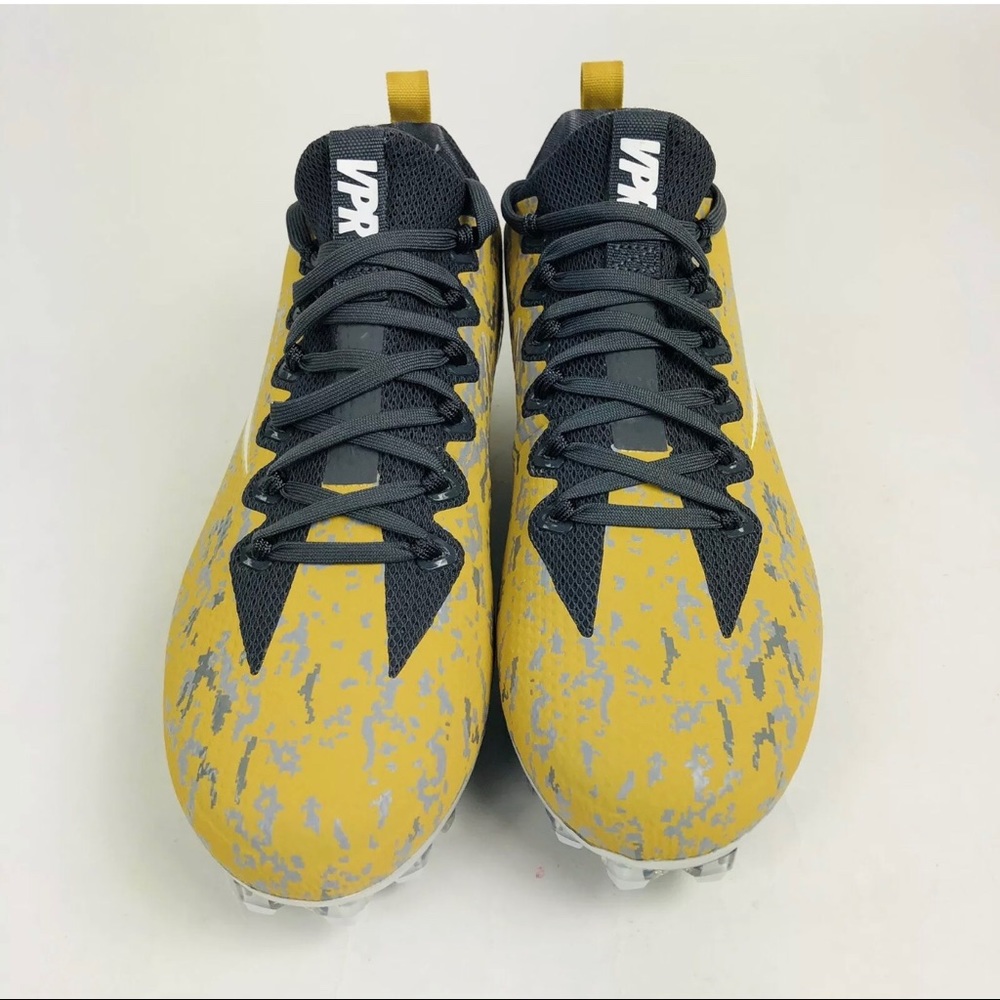 Nike Vapor Untouchable Pro Football Cleats Gold - Picture 2 of 6